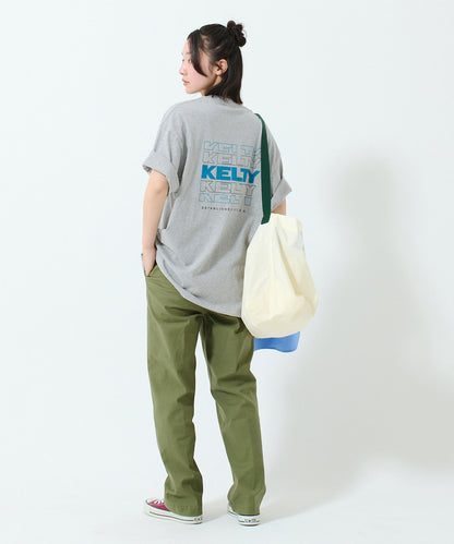 Back typo logo print T-shirt / バックタイポロゴプリントTシャツ