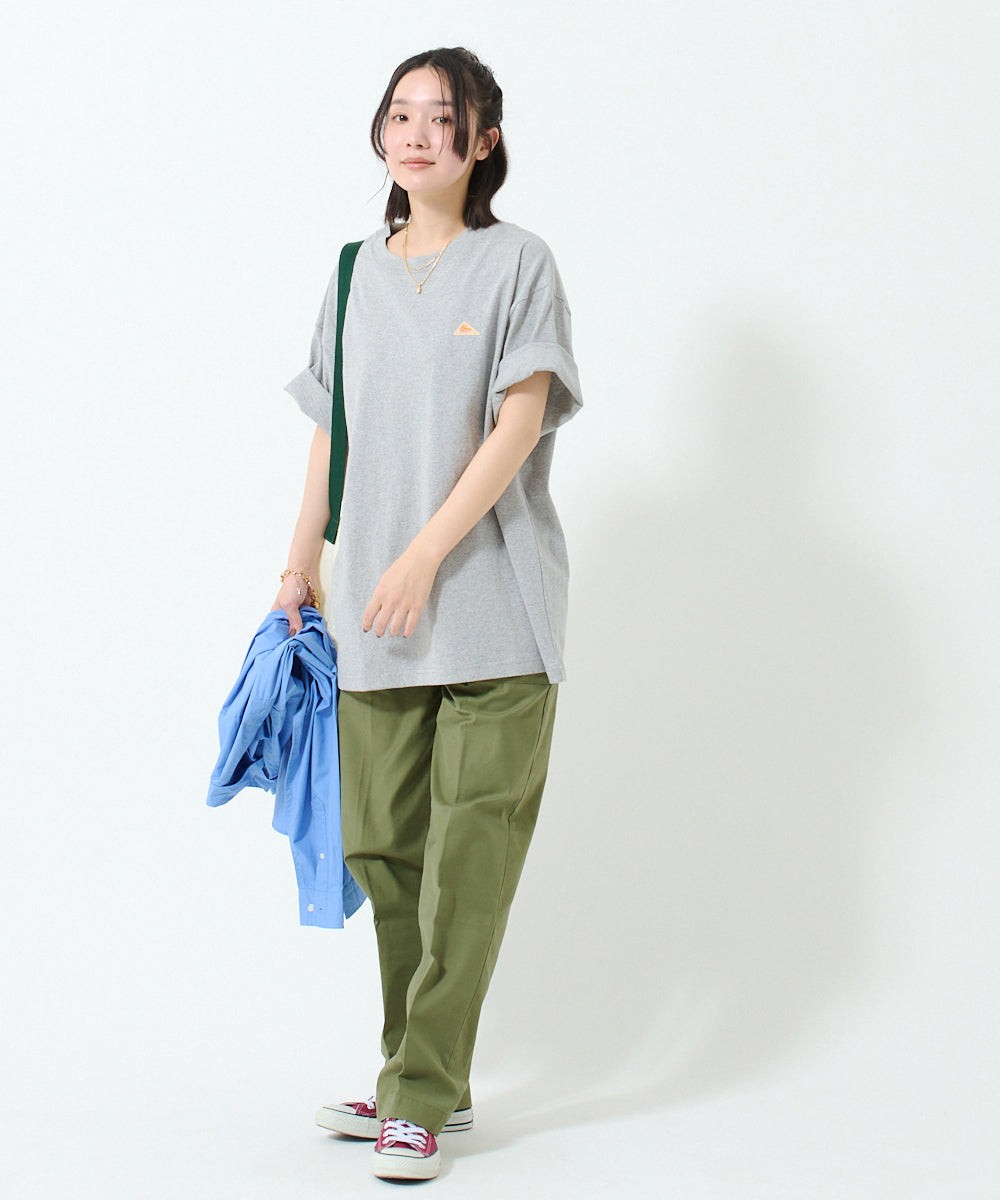 Back typo logo print T-shirt / バックタイポロゴプリントTシャツ