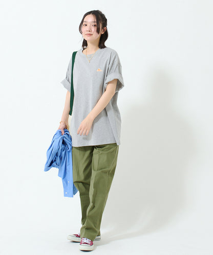 Back typo logo print T-shirt / バックタイポロゴプリントTシャツ