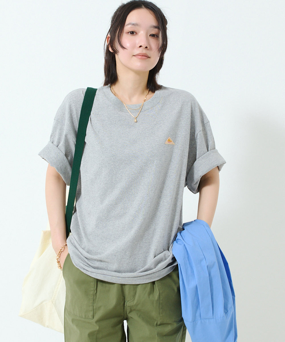 Back typo logo print T-shirt / バックタイポロゴプリントTシャツ