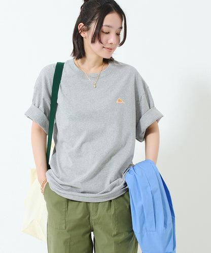 Back typo logo print T-shirt / バックタイポロゴプリントTシャツ