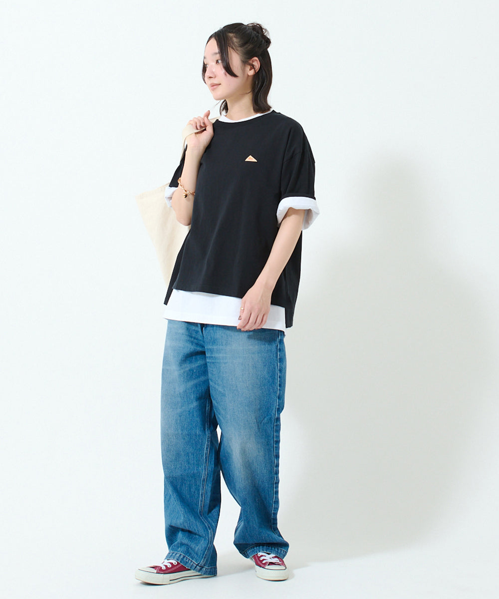 Mini logo half sleeve T-shirt / ミニロゴ ハーフスリーブ Tシャツ