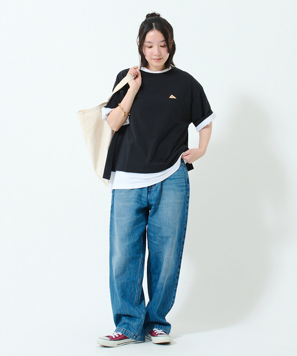 Mini logo half sleeve T-shirt / ミニロゴ ハーフスリーブ Tシャツ