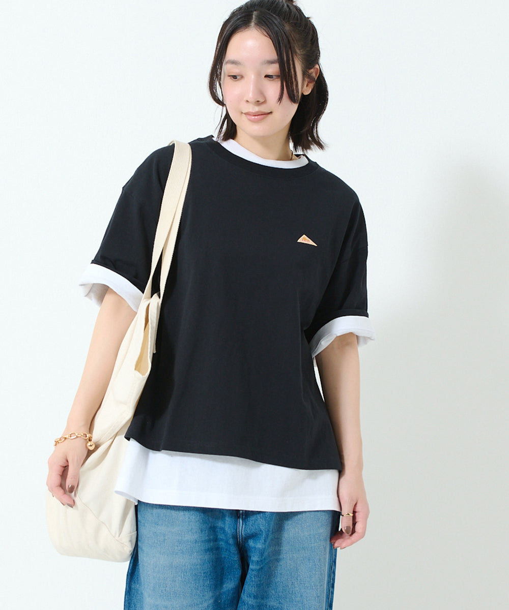 Mini logo half sleeve T-shirt / ミニロゴ ハーフスリーブ Tシャツ