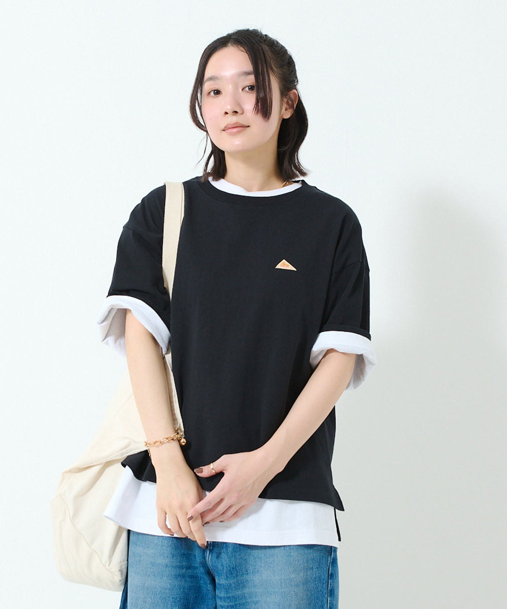 Mini logo half sleeve T-shirt / ミニロゴ ハーフスリーブ Tシャツ