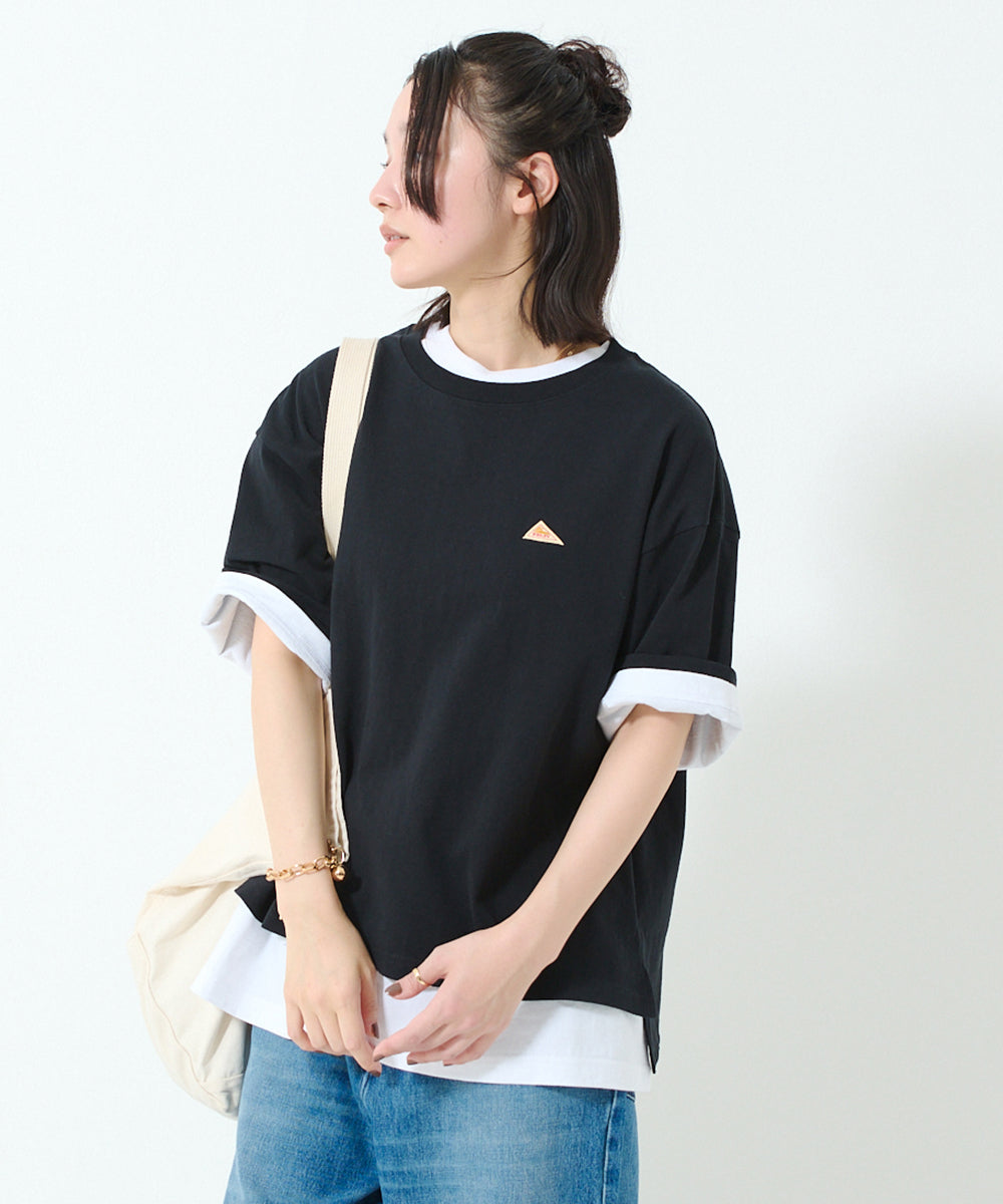 Mini logo half sleeve T-shirt / ミニロゴ ハーフスリーブ Tシャツ