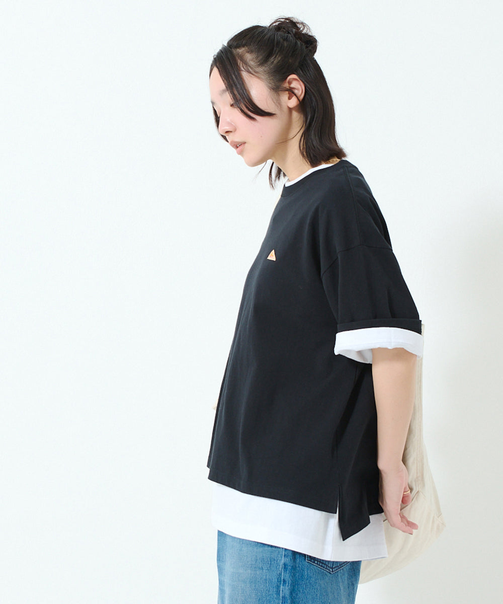 Mini logo half sleeve T-shirt / ミニロゴ ハーフスリーブ Tシャツ