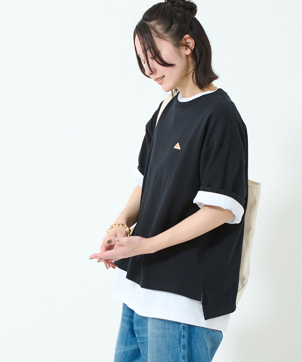 Mini logo half sleeve T-shirt / ミニロゴ ハーフスリーブ Tシャツ