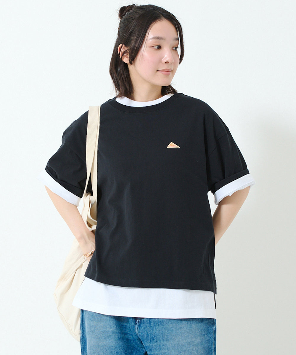 Mini logo half sleeve T-shirt / ミニロゴ ハーフスリーブ Tシャツ