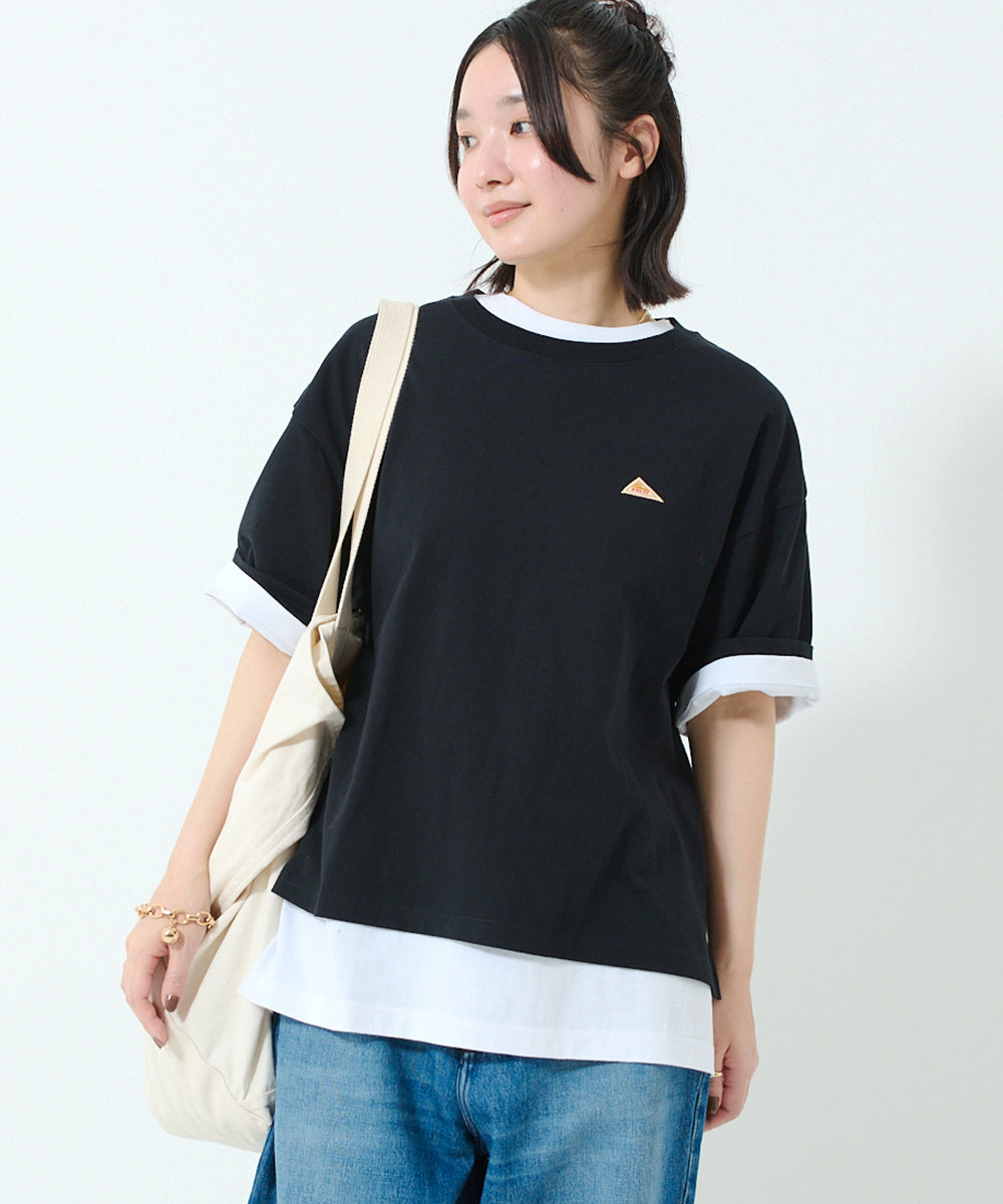 Mini logo half sleeve T-shirt / ミニロゴ ハーフスリーブ Tシャツ
