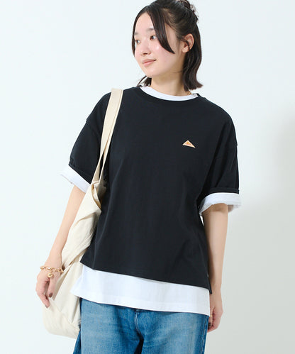 Mini logo half sleeve T-shirt / ミニロゴ ハーフスリーブ Tシャツ