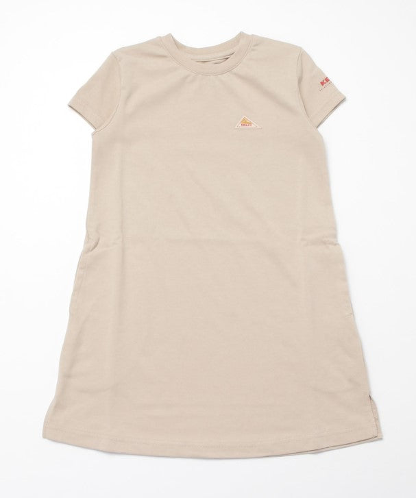 【Kids】 Mini logo T-shirt dress / ミニロゴTシャツワンピース